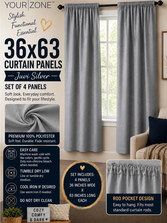 Your Zone Other - 4 Your Zone 36x 63 panels. Color is Juvi Star, excellent condition!
